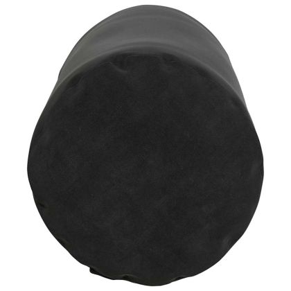 Възглавници валяци 2 pcs Черно Ø 15 x 40 см Кордюрова тъкан