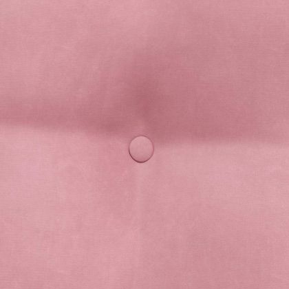 Възглавница за гръб Розово 45 x 24 x 50 см Кадифе