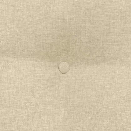 Възглавница за гръб Крем 60 x 24 x 50 см текстил