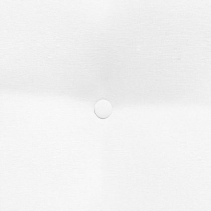 Възглавница за гръб Бяло 60 x 24 x 50 см текстил