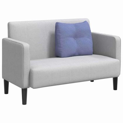 Възглавница за гръб Дънково син 60 x 24 x 50 см текстил