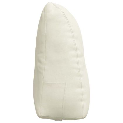 Възглавница за гръб Крем 60 x 24 x 50 см Кадифе