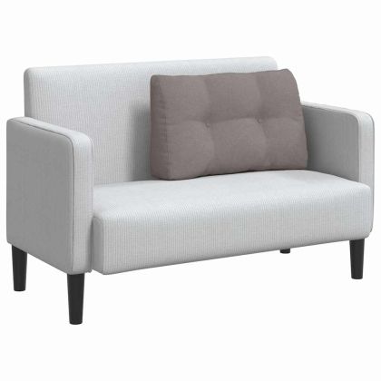 Възглавница за гръб Таупе 80 x 24 x 50 см текстил