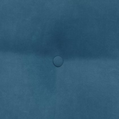 Възглавница за гръб Синьо 80 x 24 x 50 см Кадифе