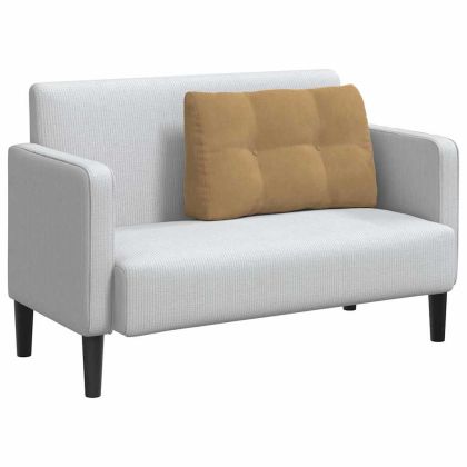 Възглавница за гръб Кафяво 80 x 24 x 50 см Кадифе