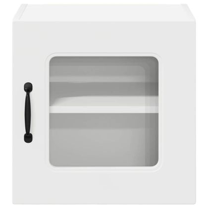 Кухненски шкаф 2 pcs Бяло 40 x 31 x 40 см Инженерно дърво