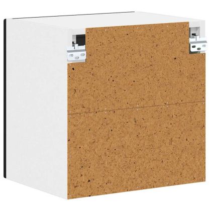 Кухненски шкаф 2 pcs Черно 40 x 31 x 40 см Инженерно дърво