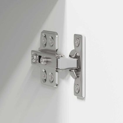 Кухненски шкаф Kalmar 2 pcs Лъскаво бяло 40 x 31 x 40 см