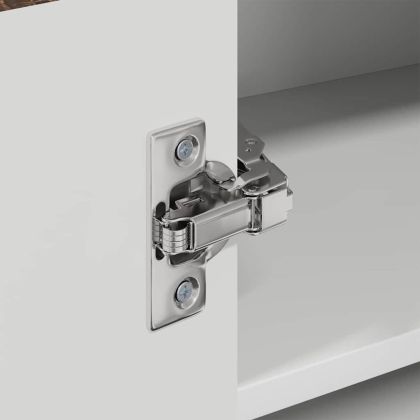 Кухненски шкаф с рафт Кафяв дъб 57 x 57 x 40 см Инженерно дърво