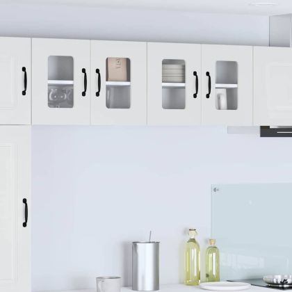 Кухненски шкаф Лъскаво бяло 60 x 31 x 40 см Инженерно дърво