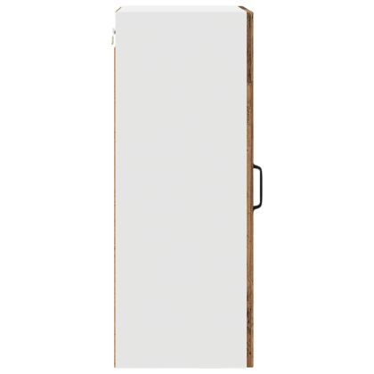 Кухненски шкаф с рафт 2 pcs Старо дърво 40 x 31 x 80 см