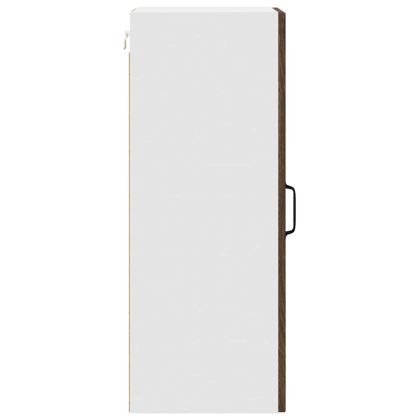 Кухненски шкаф 2 pcs Кафяв дъб 30 x 31 x 80 см Инженерно дърво