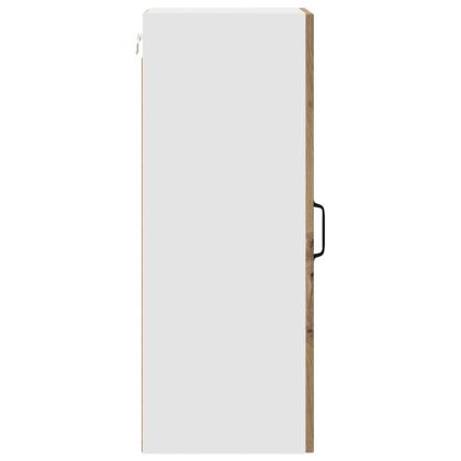 Кухненски шкаф с рафт 2 pcs Дъб 30 x 31 x 80 см Инженерно дърво