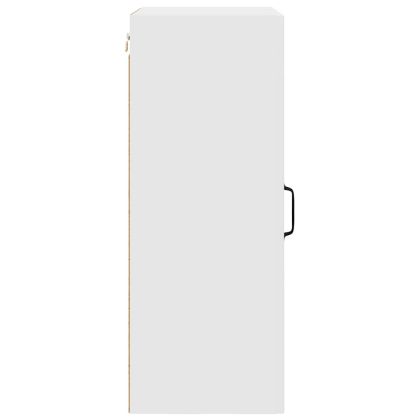 Кухненски шкаф Лъскаво бяло 50 x 31 x 80 см Инженерно дърво