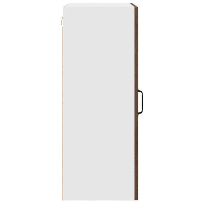 Кухненски шкаф с рафт Кафяв дъб 50 x 31 x 80 см Инженерно дърво