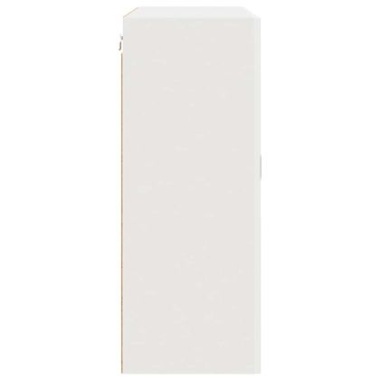 Кухненски шкаф с рафт Бяло 80 x 31 x 80 см Инженерно дърво