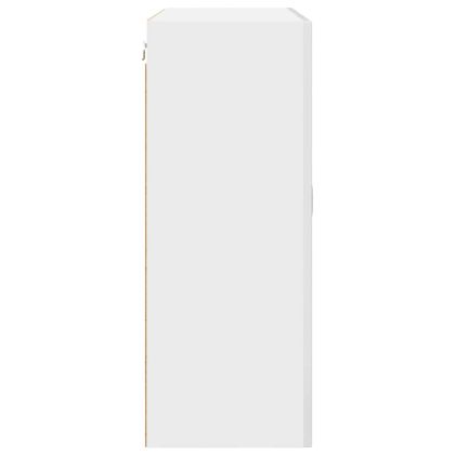 Кухненски шкаф Лъскаво бяло 80 x 31 x 80 см Инженерно дърво