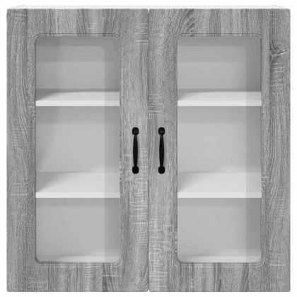 Кухненски шкаф Сив Сонома 80 x 31 x 80 см Инженерно дърво