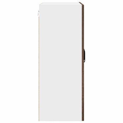 Кухненски шкаф с рафт Кафяв дъб 60 x 31 x 80 см Инженерно дърво