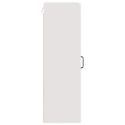 Кухненски шкаф с рафт Бяло 40 x 31 x 100 см Инженерно дърво