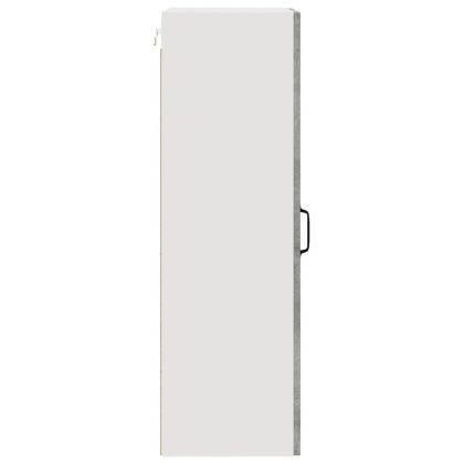 Кухненски шкаф Циментено сиво 40 x 31 x 100 см Инженерно дърво