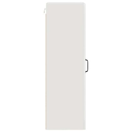 Кухненски шкаф Лъскаво бяло 40 x 31 x 100 см Инженерно дърво