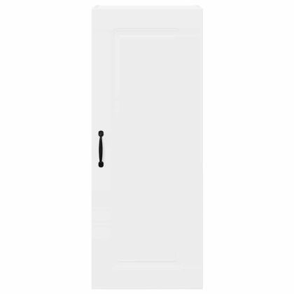 Кухненски шкаф с рафт Бяло 40 x 31 x 100 см Инженерно дърво