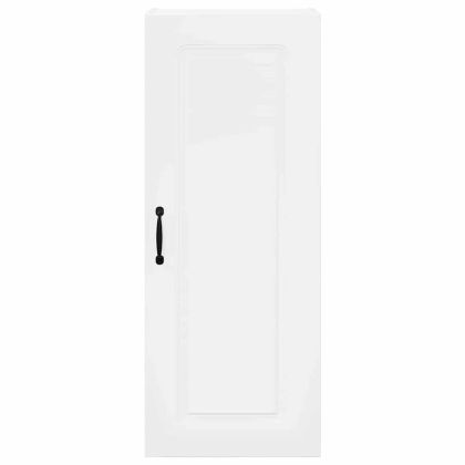 Кухненски шкаф Лъскаво бяло 40 x 31 x 100 см Инженерно дърво