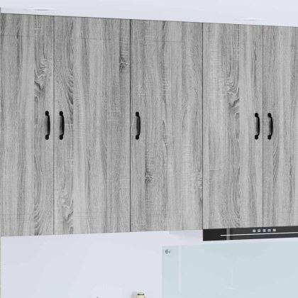 Кухненски шкаф Сив Сонома 40 x 31 x 100 см Инженерно дърво