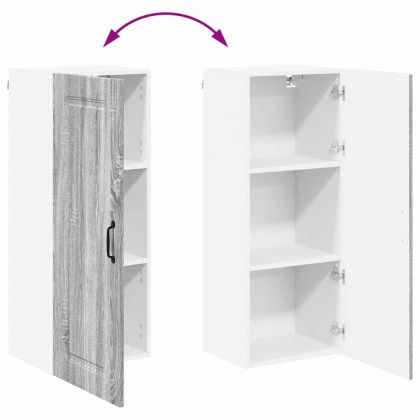 Кухненски шкаф Сив Сонома 40 x 31 x 100 см Инженерно дърво