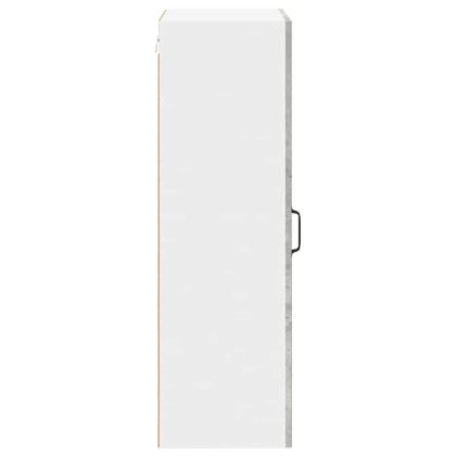 Кухненски шкаф Циментено сиво 50 x 31 x 100 см Инженерно дърво