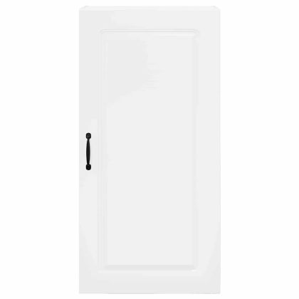 Кухненски шкаф Лъскаво бяло 50 x 31 x 100 см Инженерно дърво