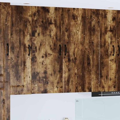 Кухненски шкаф Димян дъб 80 x 31 x 100 см Инженерно дърво