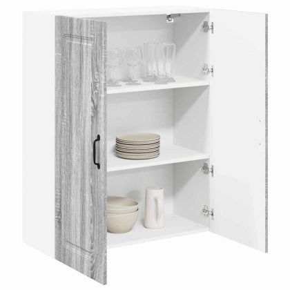 Кухненски шкаф Сив Сонома 80 x 31 x 100 см Инженерно дърво