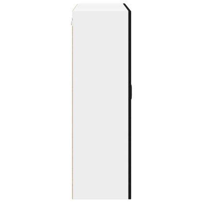 Кухненски шкаф с рафт Черно 80 x 31 x 100 см Инженерно дърво