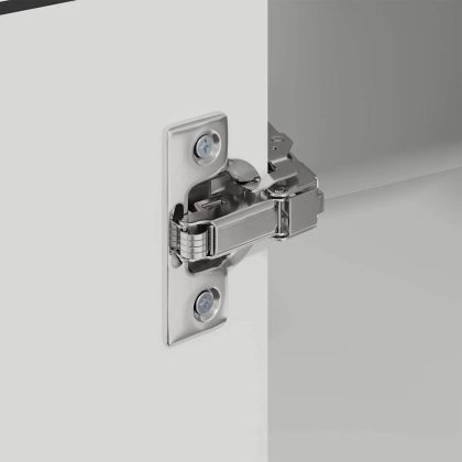 Кухненски шкаф с рафт Черно 57 x 57 x 100 см Инженерно дърво