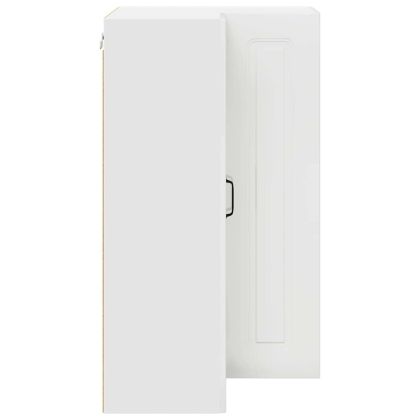 Кухненски шкаф Лъскаво бяло 57 x 57 x 100 см Инженерно дърво