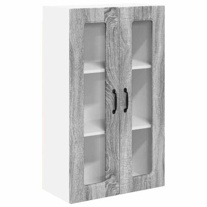 Кухненски шкаф Сив Сонома 60 x 31 x 100 см Инженерно дърво