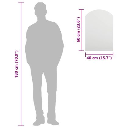 Огледало, 60x40 см, стъкло