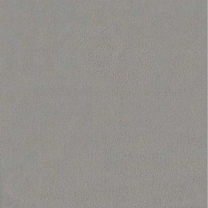 Табуретка с дървени крака, светлосива, кадифена