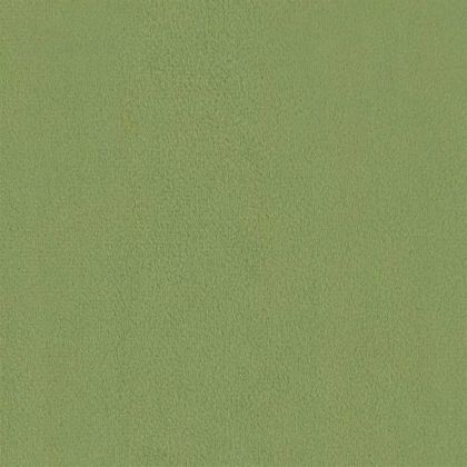 Табуретка с дървени крака, светлозелена, кадифе