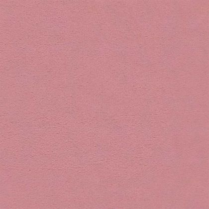 Табуретка с дървени крака, розова, кадифе