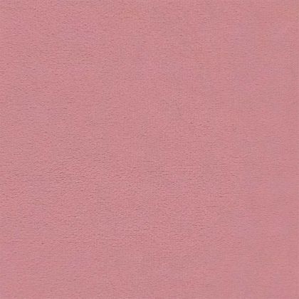 Табуретка с дървени крака, розова, кадифе