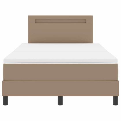 Рамка за легло с матрак Капучино 120 x 200 cm Изкуствена