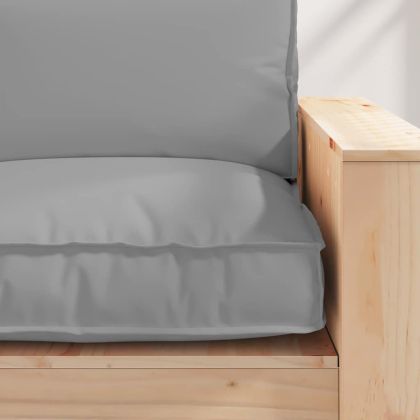 Възглавница за палетна седалка Сив 80 x 80 x 12 cm