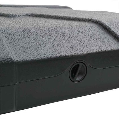 Комплект основа за чадър 2 pcs Черно 88.5 x 88.5 x 12 cm