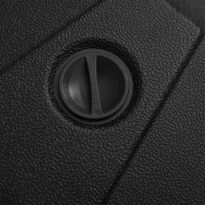 Комплект основа за чадър 2 pcs Черно 88.5 x 88.5 x 12 cm