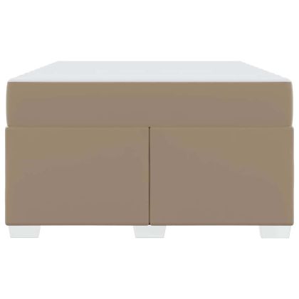 Рамка за легло с матрак Капучино 120 x 200 cm текстил