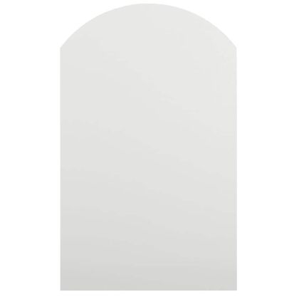 Огледало с LED лампи, 60x40 см, стъкло, арка