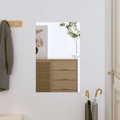 Стенно огледало 40x60 см стъкло правоъгълно